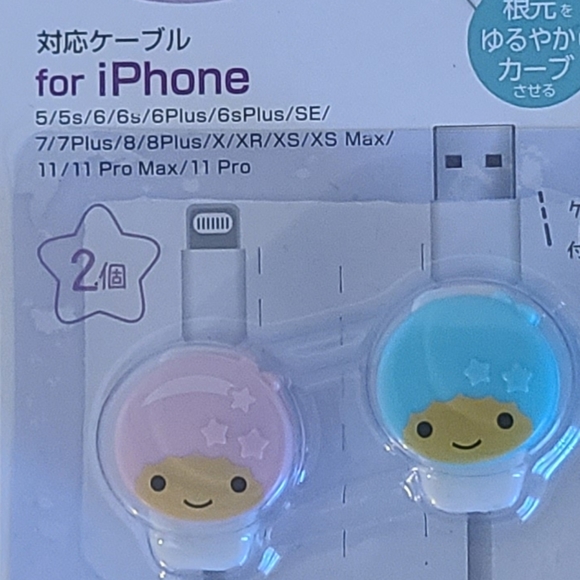 The Little Twin Stars Cable Protector for  iPhone - Picture 2 of 3